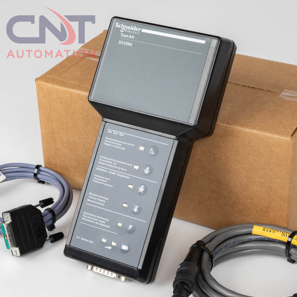 Schneider S33594 Circuit Breaker Hand-Held Test Kit MicroLogic Trip Unit Tester