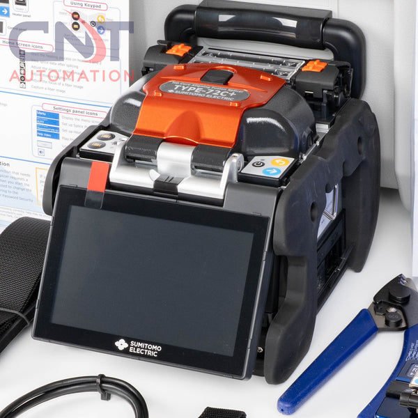 Sumitomo Type-72C+ High Definition Core Aligning Fusion Splicer w/ FC-6+ Cleaver