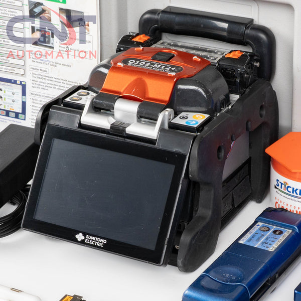 Sumitomo Q102-M12+ Fiber Ribbon Fusion Splicer NanoTune AI System FC-6+ Cleaver