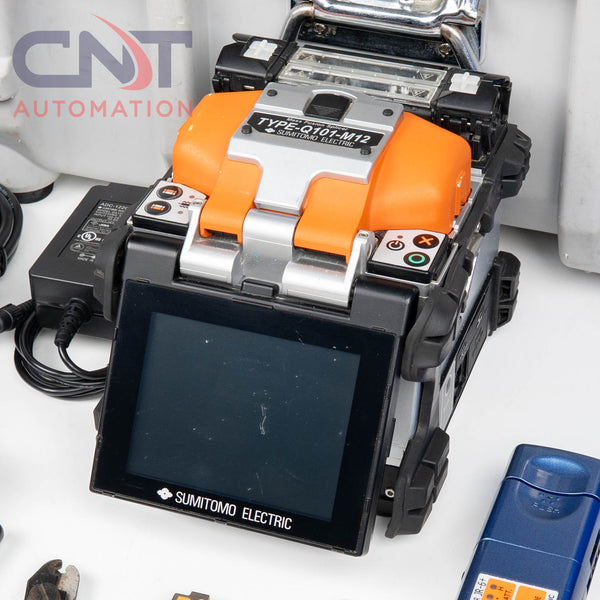 Sumitomo TYPE-Q101-M12 Mass Ribbon Fusion Splicer With JR-6 And FC-6RM Cleaver