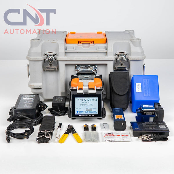 Sumitomo TYPE-Q101-M12 Mass Ribbon Fusion Splicer With JR-6 And FC-6RM Cleaver