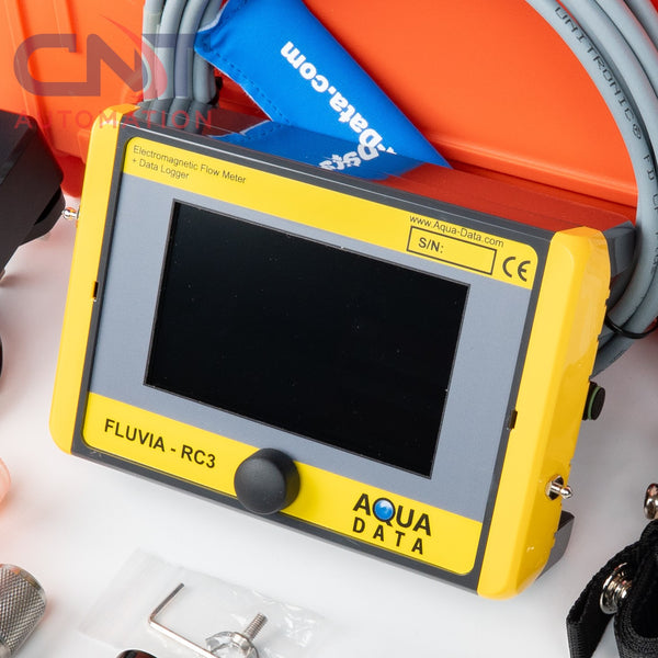 Fluvia RC3 Portable Electromagnetic Water Velocity & Flow Meter