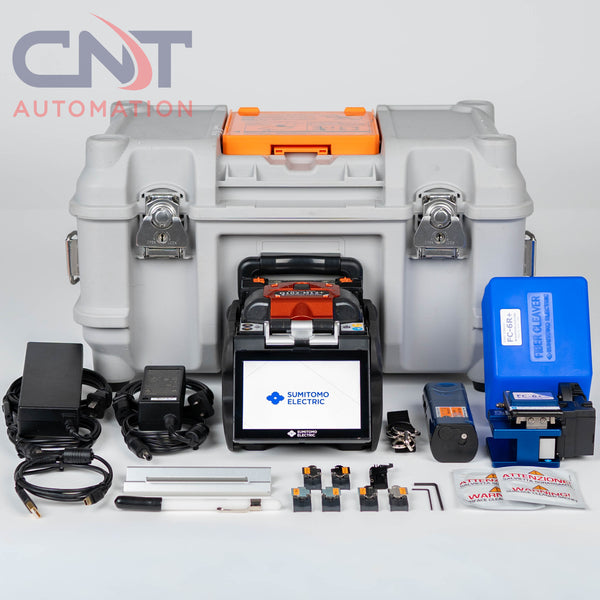 Sumitomo Q102-M12+ Fiber Ribbon Fusion Splicer NanoTune AI System w/ FC-6+ Cleaver