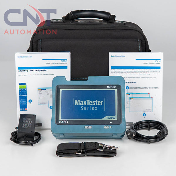 EXFO MaxTester MAX-730C-SM8-EA OTDR & iOLM Fiber Tester 1310/1550/1650nm LIVE
