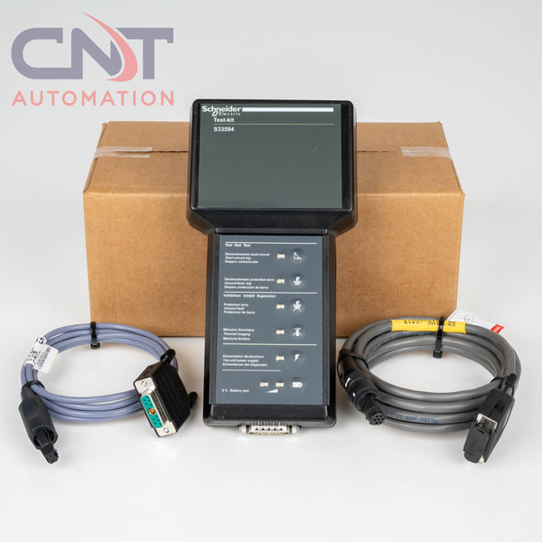 Schneider S33594 Circuit Breaker Hand-Held Test Kit MicroLogic Trip Unit Tester