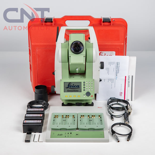 Leica TS06 2” Total Station With FlexField Plus PinPoint R400 Survey Instrument