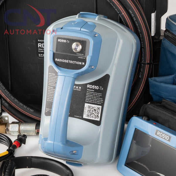 Radiodetection RD510 Water Pipe Locator Leak Detector w RD510-Tx STD Transmitter
