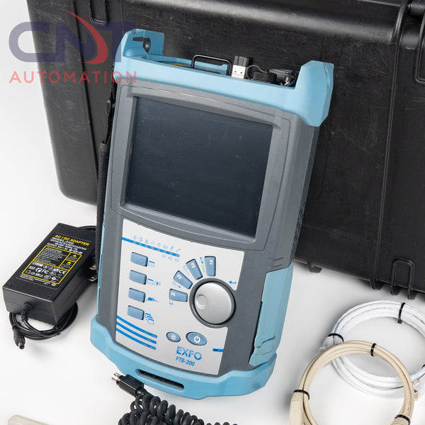 EXFO FTB-200 S1 VPM2X With FTB-5700 CD PMD Dispersion Analyzer Module