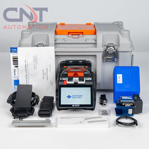 Sumitomo Type-72C+ High Definition Core Aligning Fusion Splicer W/ FC6R+ Cleaver
