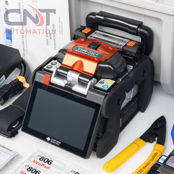 Sumitomo Type-72C+ High Definition Core Aligning Fusion Splicer W/ FC-6S Cleaver