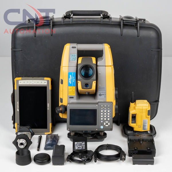 Topcon GT-505 5" Robotic Total Station Kit FC-5000 MAGNET Field RC-5 ATP1 Prism