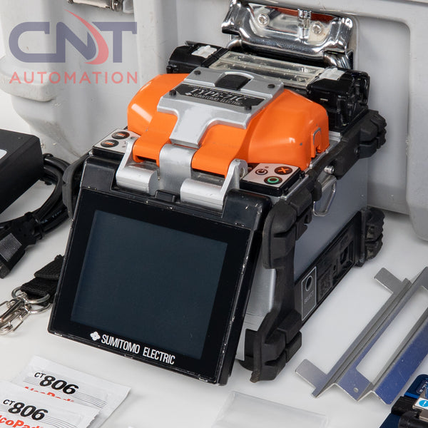Sumitomo Type-71C-BT Direct Core Monitoring Fusion Splicer w/ FC-6+ Fiber Cleaver