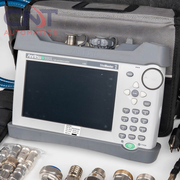 Anritsu S331L Site Master Handheld Cable & Antenna Analyzer 2MHz-4GHz W Adapters