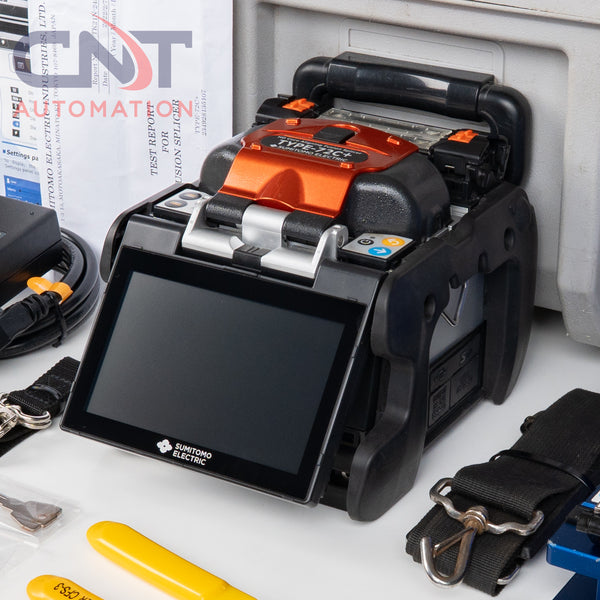 Sumitomo Type-72C+ High Definition Core Aligning Fusion Splicer w/ FC-6RS Cleaver