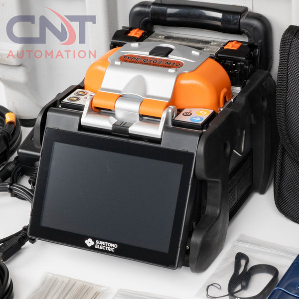 Sumitomo TYPE-Q102-M12 SM MM Ribbon Fiber Fusion Splicer with FC-8R Fiber Cleaver