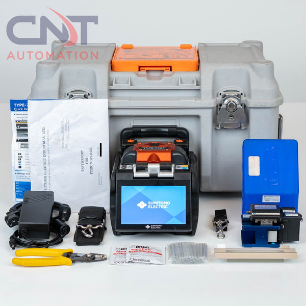 Sumitomo Type-72C+ High Definition Core Aligning Fusion Splicer w FC-6RS Cleaver