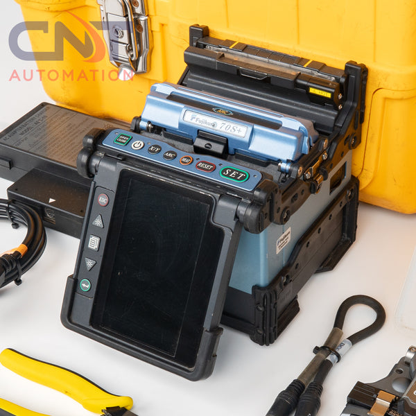Fujikura 70S+ SM MM Core Alignment Fusion Splicer Kit W/ CT-50 Cleaver