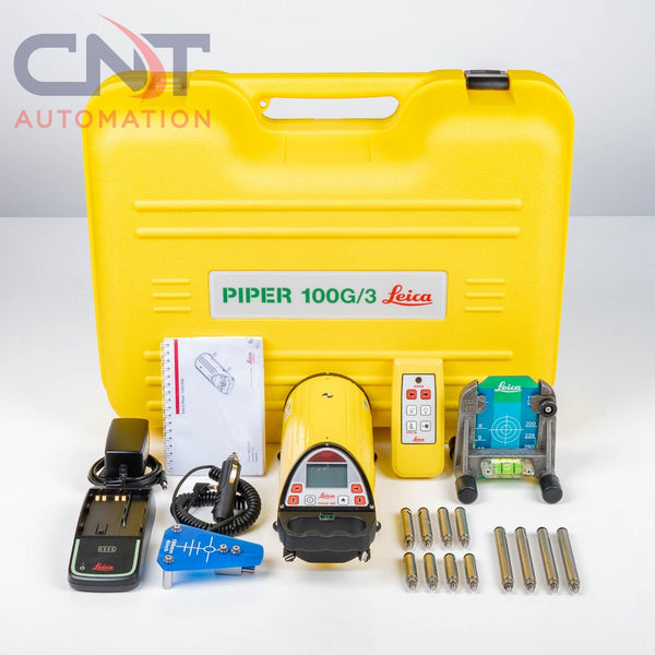 Leica Piper 100G/3R Pipe Laser Green W/ IRPL200 Remote Control Leica Geosystems