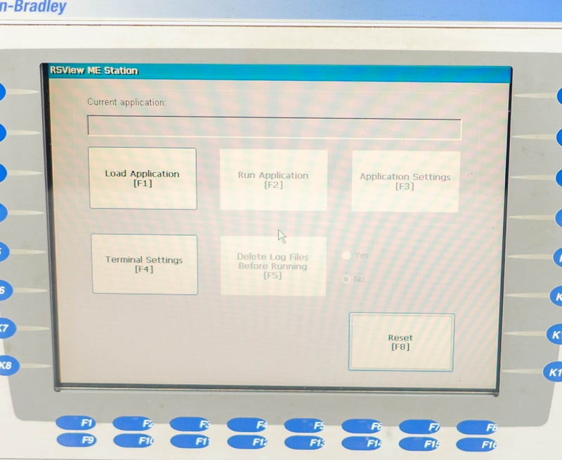 Allen Bradley PanelView Plus 1000 HMI 2711P-K10C6D1  2711P-RN6 DH+/DH485/RIO AB