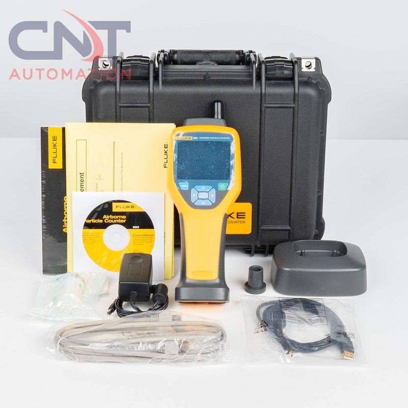 Fluke 985 6 Channel Air Quality Particle Counter Particle Size Range