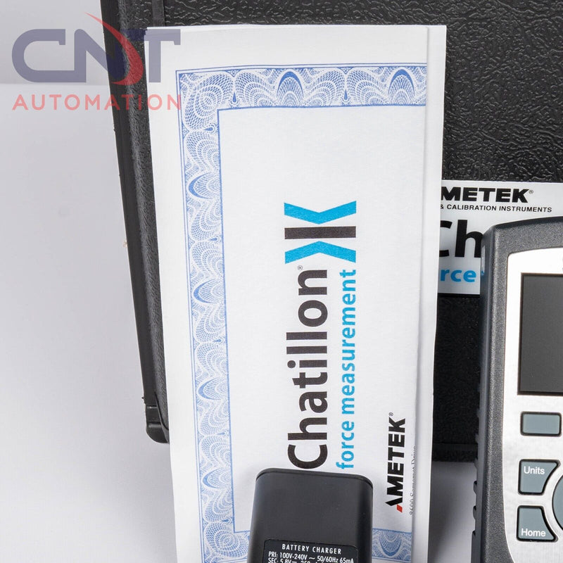 Ametek Chatillon DFE2 II Series 500LBF 2500N Digital Force Gauge Scale DFE III