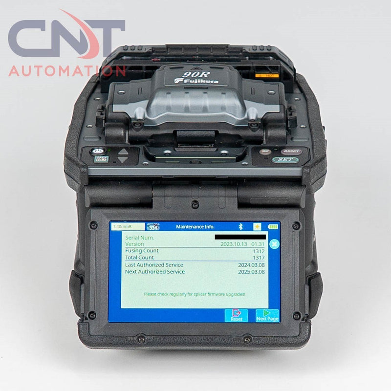 AFL Fujikura 90R Mass Ribbon Fiber Fusion Splicer, CT-50 Cleaver & RS03 Stripper