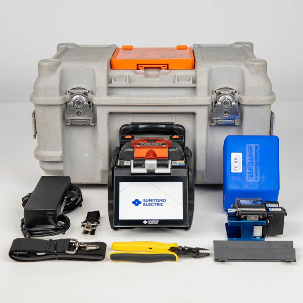 Sumitomo Type-72C+ High Definition Core Aligning Fusion Splicer W/ Fiber Cleaver