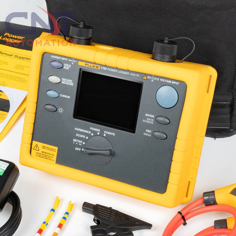 Fluke 1735 Three-Phase Power Quality Data Logger And Energy Analyzer
