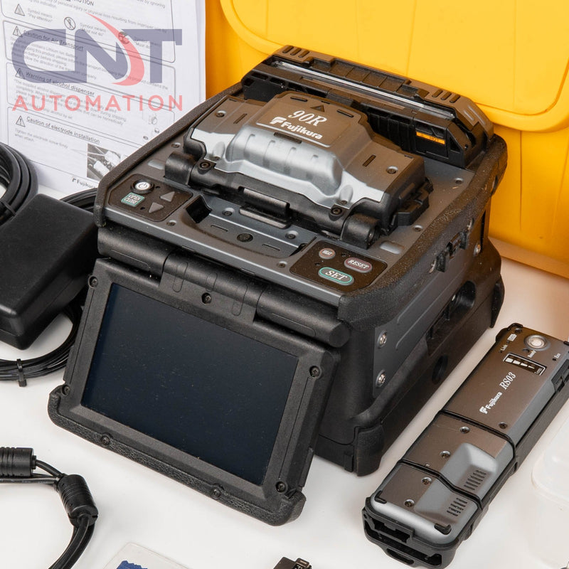 Fujikura 90R AFL Ribbon Fusion Splicer NA Model W CT-50 Cleaver& RS03 Hot Jacket
