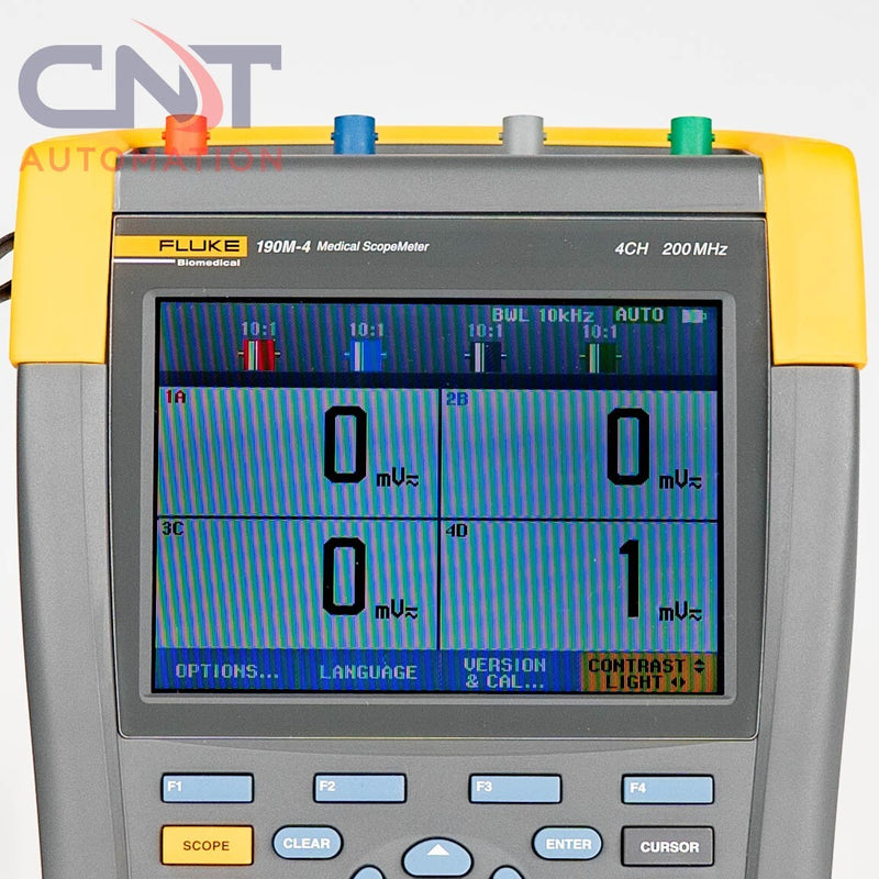 Fluke 190M-4 Medical Scope Meter Portable Oscilloscope 4 Channel 200MHz