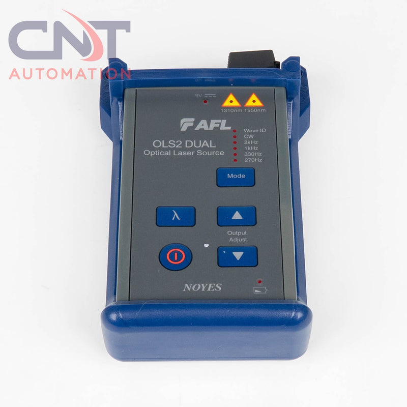AFL Noyes OLS2-DUAL LS2D UCI Handheld Optical Laser Source 1310nm/1550nm