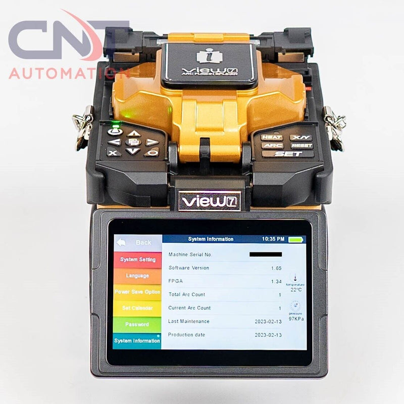 Genuine INNO View 7 SM MM Fiber Arc Core Fusion Splicer With V7 Cleaver