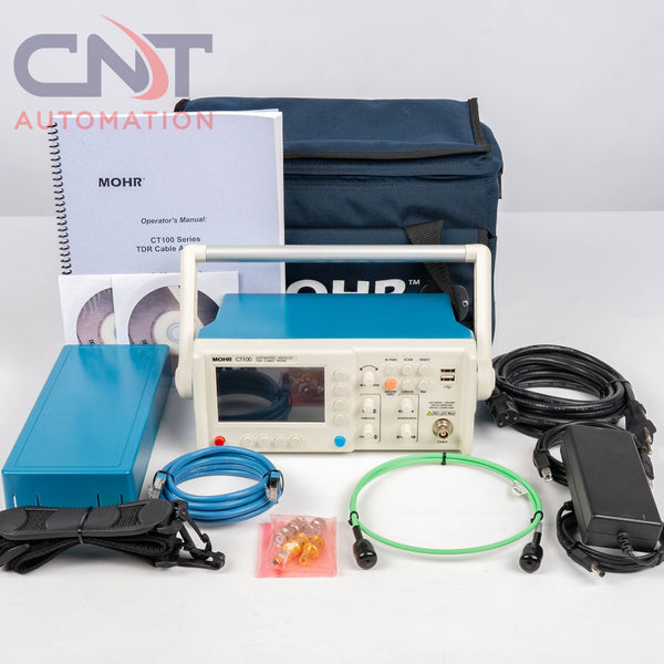 MOHR CT100 Series High‐Resolution Automated Metallic TDR Cable Tester