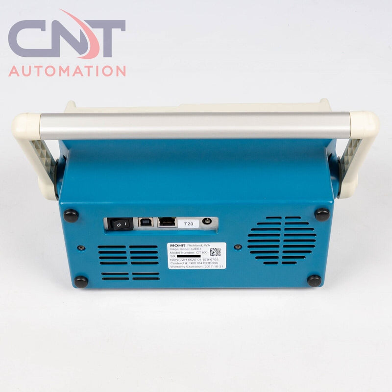 MOHR CT100 Series High‐Resolution Automated Metallic TDR Cable Tester