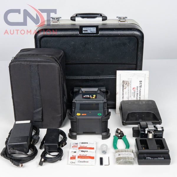 Fitel S178A Fusion Splicer SM MM Fiber Core Alignment With Fitel S326 Cleaver