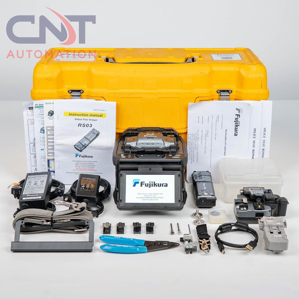 AFL Fujikura 90R Mass Ribbon Fusion Splicer W/ CT-50 Cleaver & Fiber Stripper