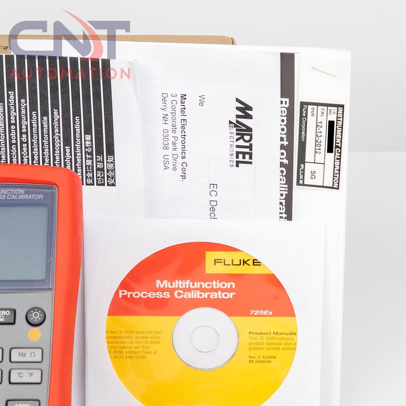 Fluke 725Ex Intrinsically Safe Multifunction Process Calibrator Simply Powerful