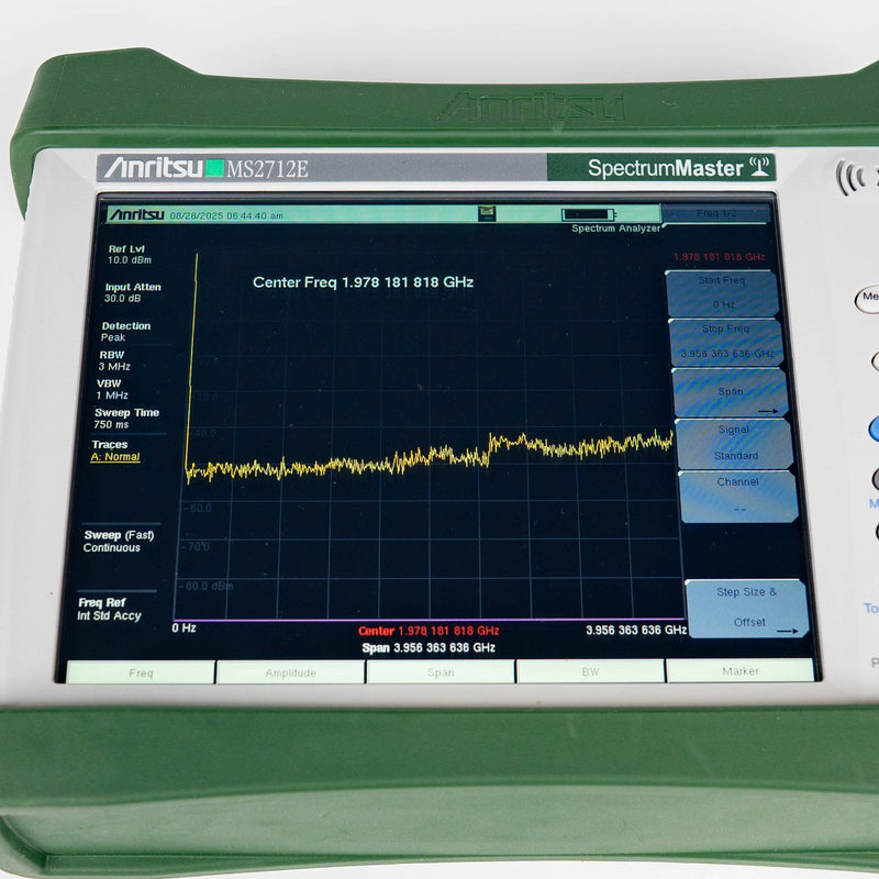Anritsu MS2712E Spectrum Master Compact Handheld Analyzer 9 kHz to 4 GHz
