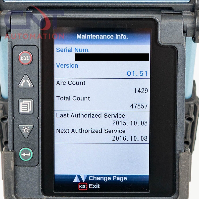 AFL Fujikura 70S Core Alignment Fusion Splicer with CT30 High Precision Cleaver