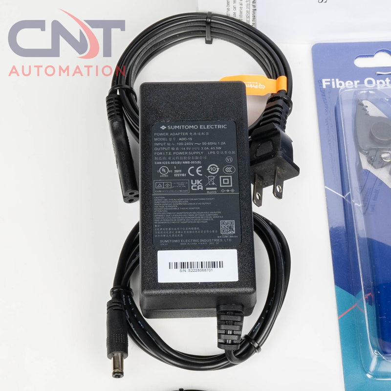 Sumitomo T502S Elite Active Clad Alignment Handheld Fusion Splicer Kit