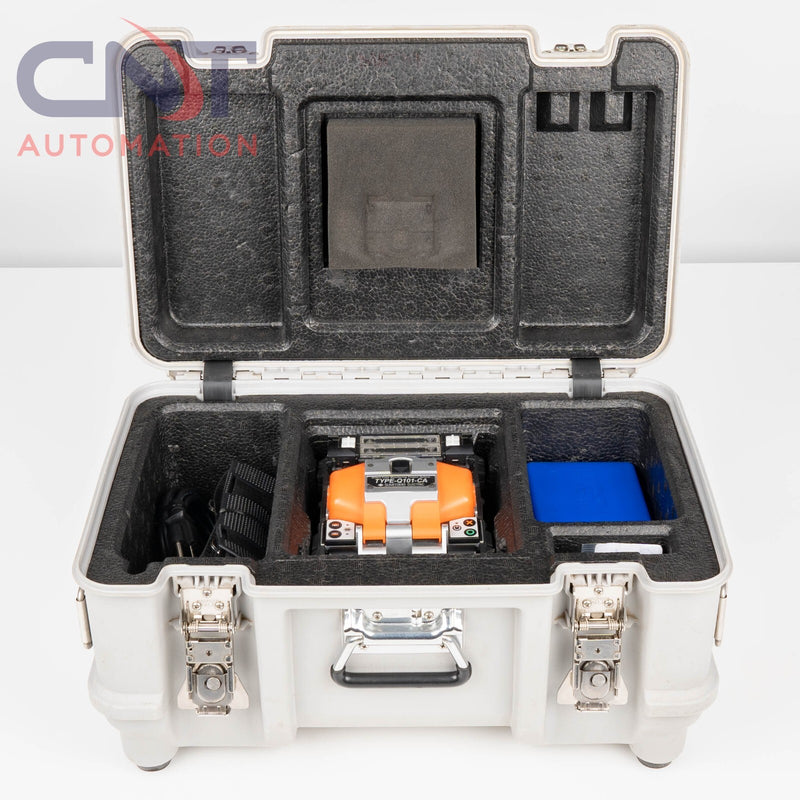 Sumitomo Type-Q101-CA Fusion Splicer Fiber Optic With FC 6RM Fiber Clever