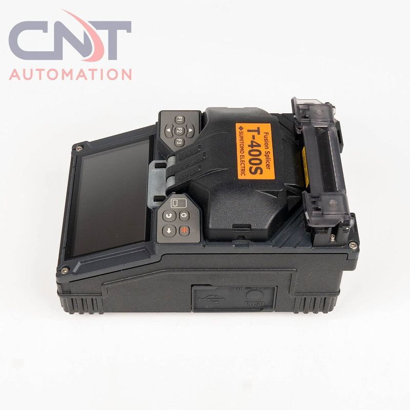 Sumitomo T-400S Active Clad Alignment Arc Fusion Splicer With FC-8R Fiber Clever