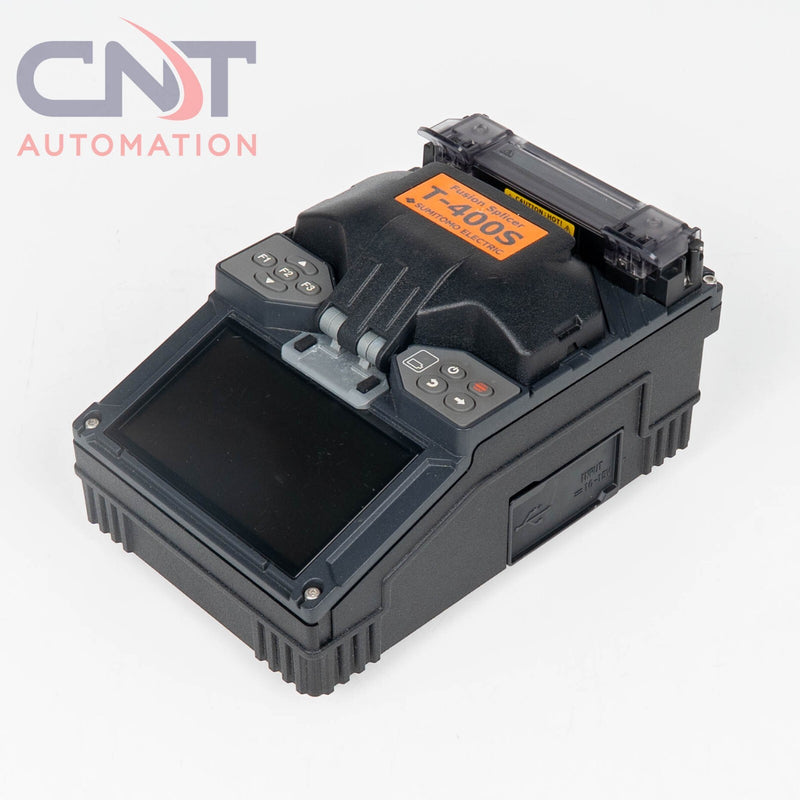 Sumitomo T-400S Active Clad Alignment Handheld Fusion Splicer W/ FC-8R Cleaver