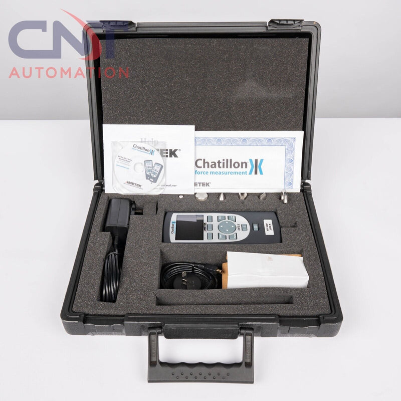 Ametek Chatillon DFE2 II Series 500LBF 2500N Digital Force Gauge Scale DFE III