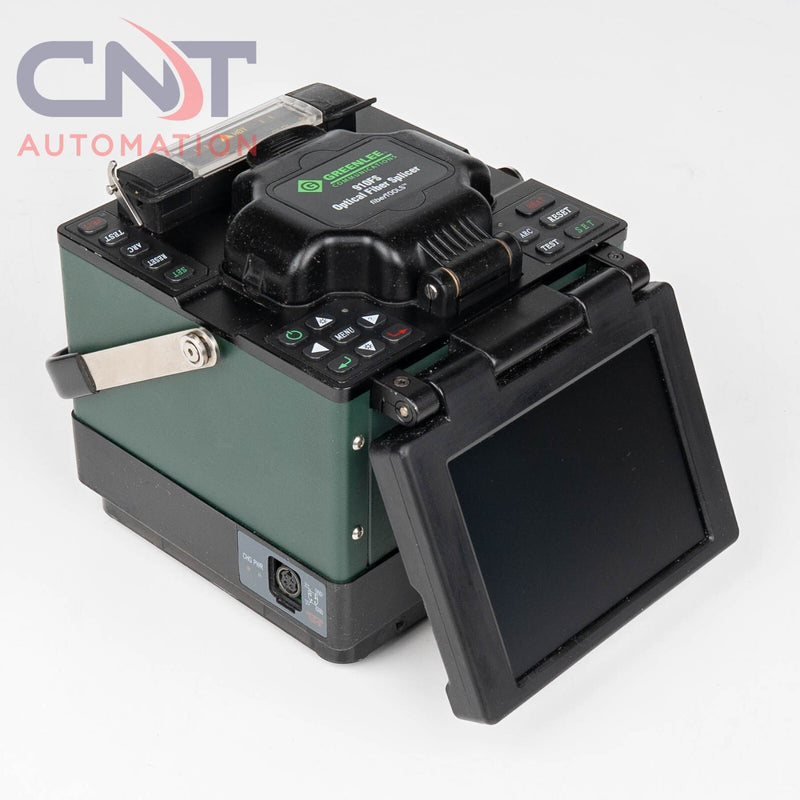 GreenLee 910FS Core Alignment Optical Fiber Fusion Splicer With Fiber Cleaver