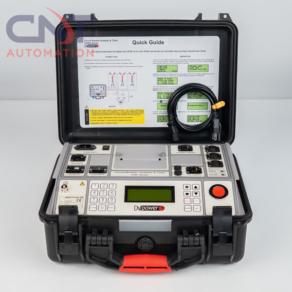 DV Power CAT61 Circuit Breaker Analyzer Timer for Contact Timing & Coil Analysis