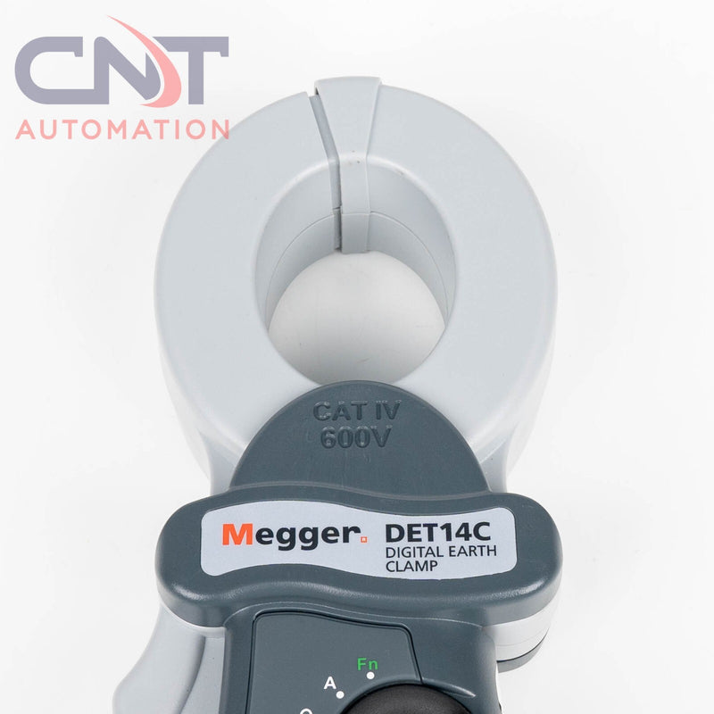 Megger DET14C Digital Earth Clamp-On Ground Resistance Meter 50mΩ to 1500Ω