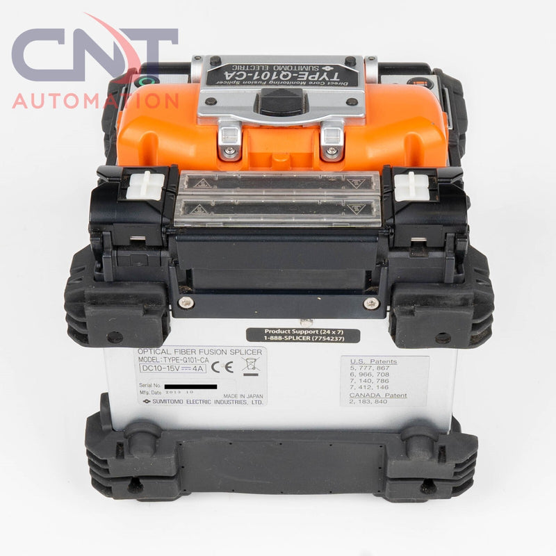 Sumitomo Type-Q101-CA Fusion Splicer Fiber Optic With FC 6RM Fiber Clever