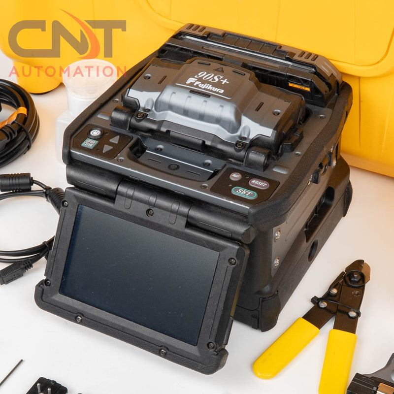 AFL Fujikura 90S+ SM MM Core Alignment Fiber Fusion Splicer With CT-50 Cleaver