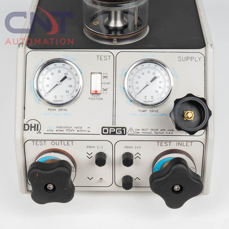 HGC-30000-AF Hydraulic Gauge Calibrator W/ RPM3/HPMS Reference Pressure Monitor